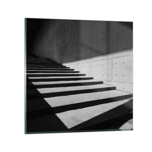 Billede på glas - Modernismens rå skønhed - 50x50 cm