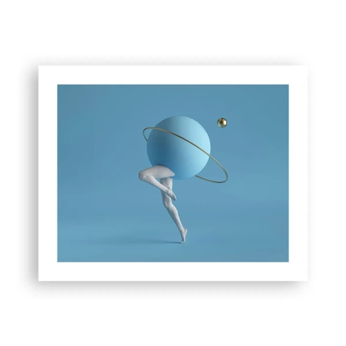 Plakat - Og planeterne går amok - 50x40 cm