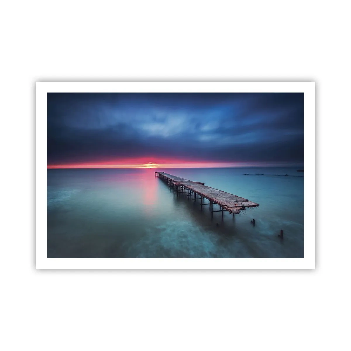 Plakat - Mellem himmel og jord - 91x61 cm