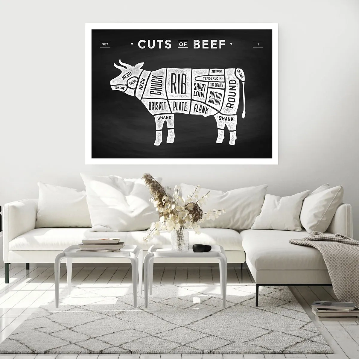 Plakat - Slagterens grundbog - 91x61 cm