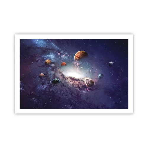 Plakat - Systemet med soldans - 91x61 cm