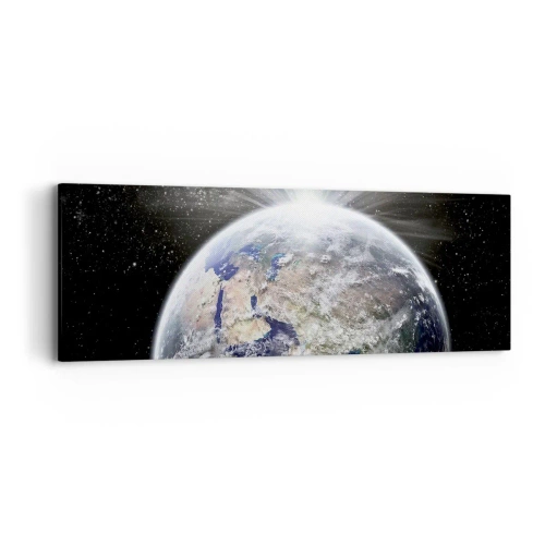 Lærredstryk - Billede på lærred - I fuldt blus - 90x30 cm