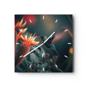 Vægur, Uret - Et virkelig farverigt liv - 30x30 cm