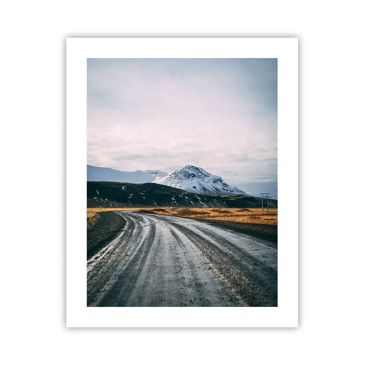 Plakat - I en islandsk atmosfære - 40x50 cm