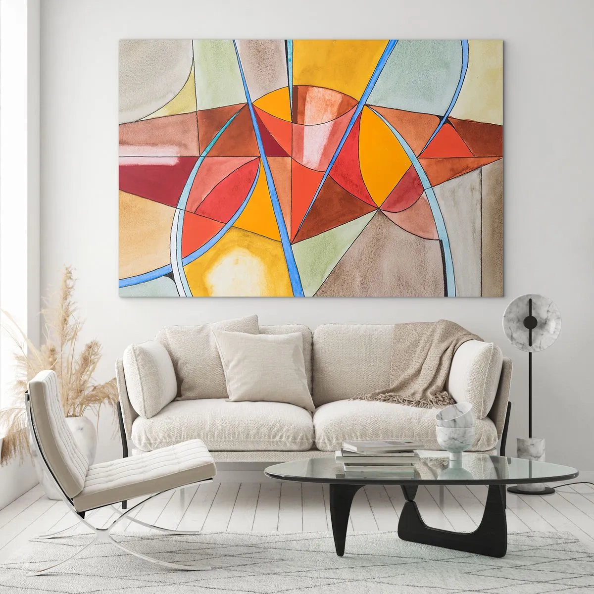 Billede på glas - Karrusel, karrusel af drømme - 120x80 cm