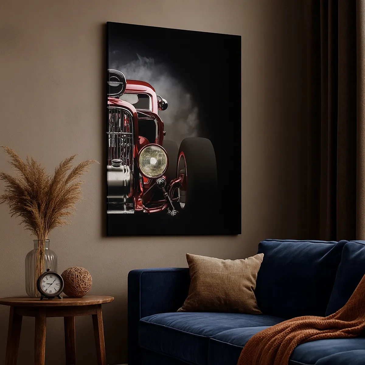 Lærredstryk - Billede på lærred - Hurtigt og rasende smukt - 50x70 cm