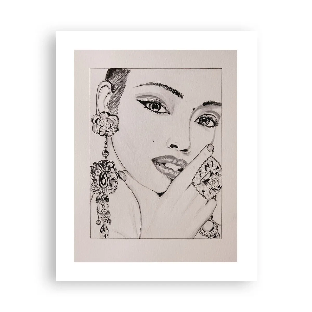 Plakat - Den smukkeste juvel - 40x50 cm