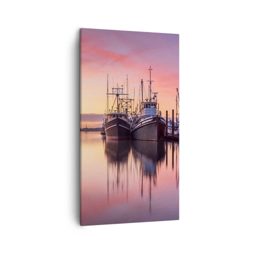 Lærredstryk - Billede på lærred - Før den næste dag - 45x80 cm