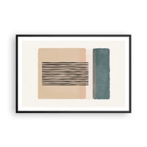 Plakat i sort ramme - Alt er i god stand - 91x61 cm