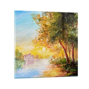 Billede på glas - Et in Arcadia ego - 30x30 cm