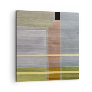 Lærredstryk - Billede på lærred - Lige og rolig - 60x60 cm