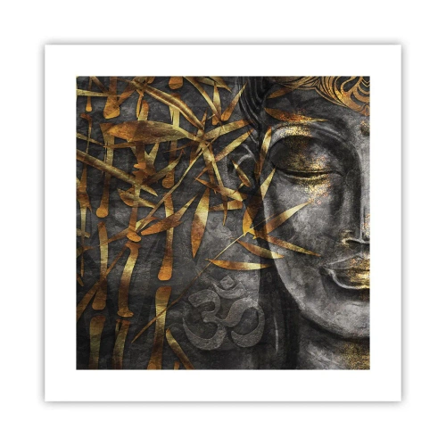 Plakat - Mærk freden - 40x40 cm