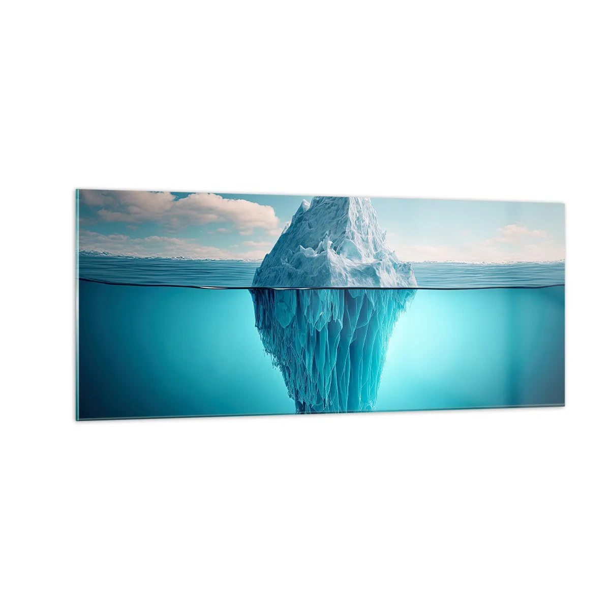 Billede på glas - Dronning af is - 100x40 cm
