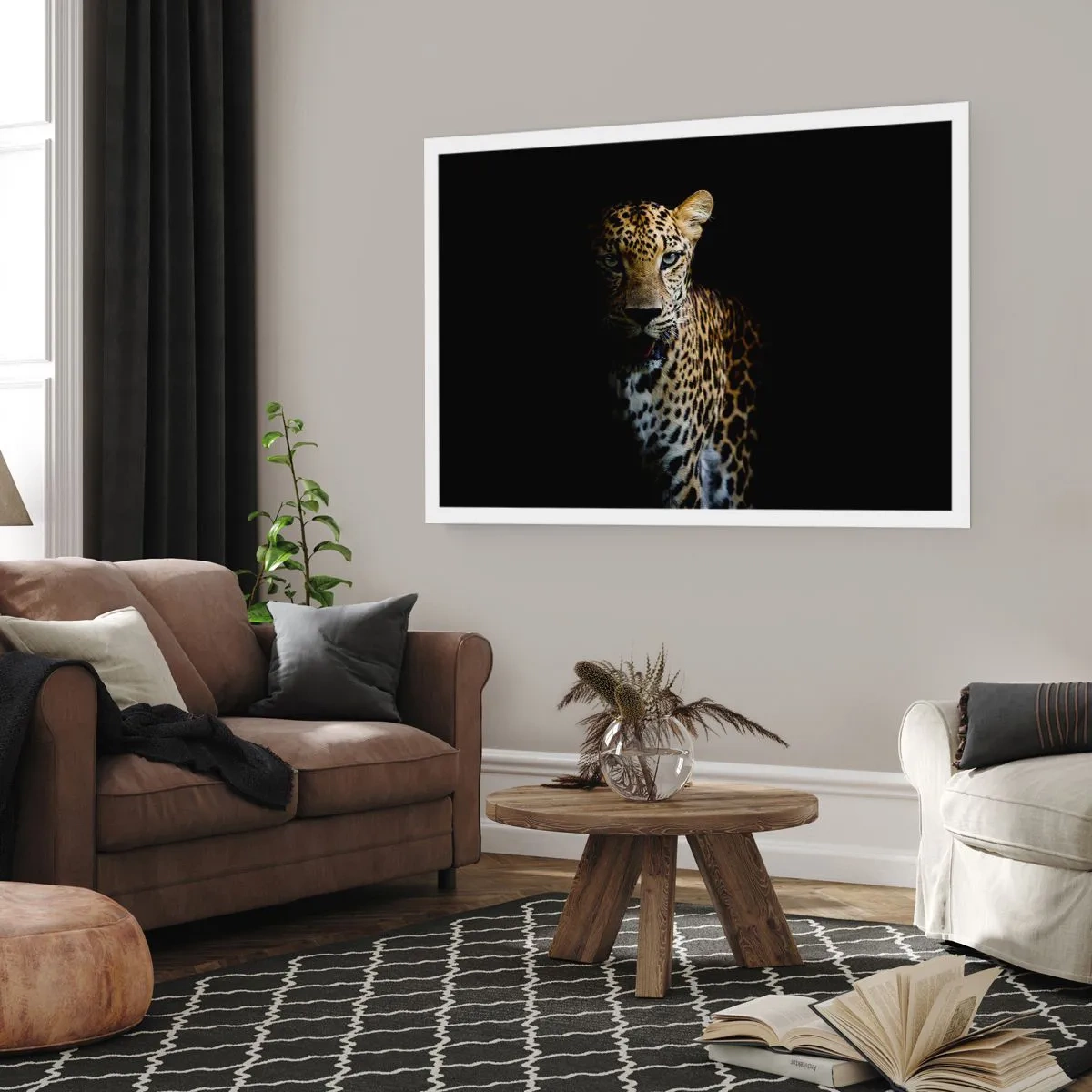 Plakat - Mørk skønhed - 100x70 cm