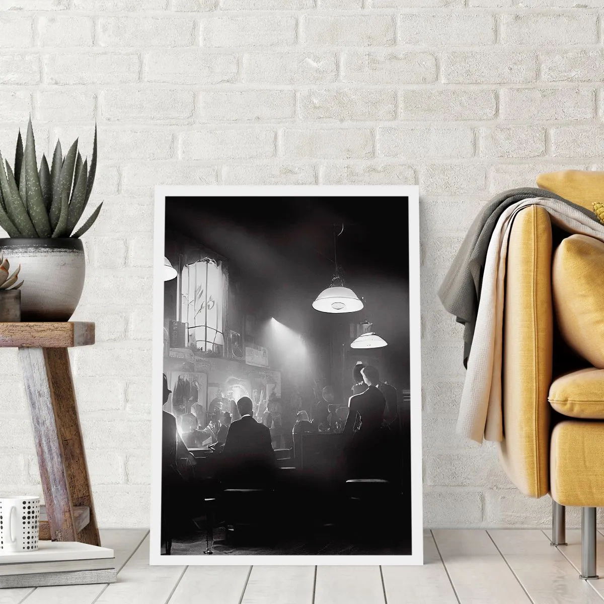 Plakat - I en jazzet stemning - 50x70 cm