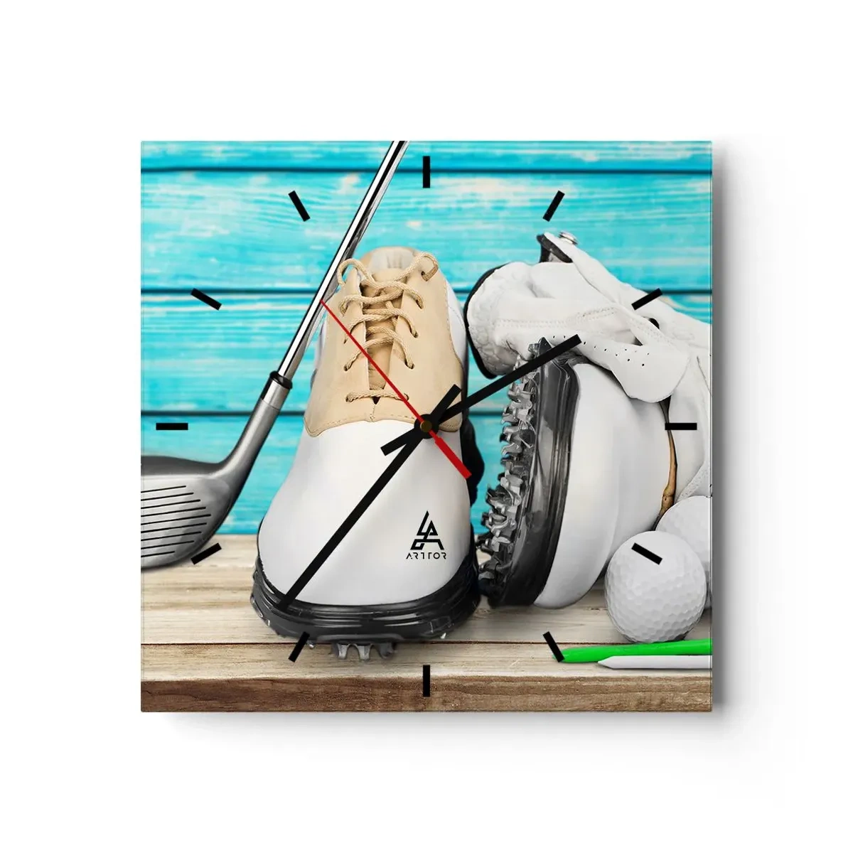 Vægur, Uret - Alt er klar - 30x30 cm