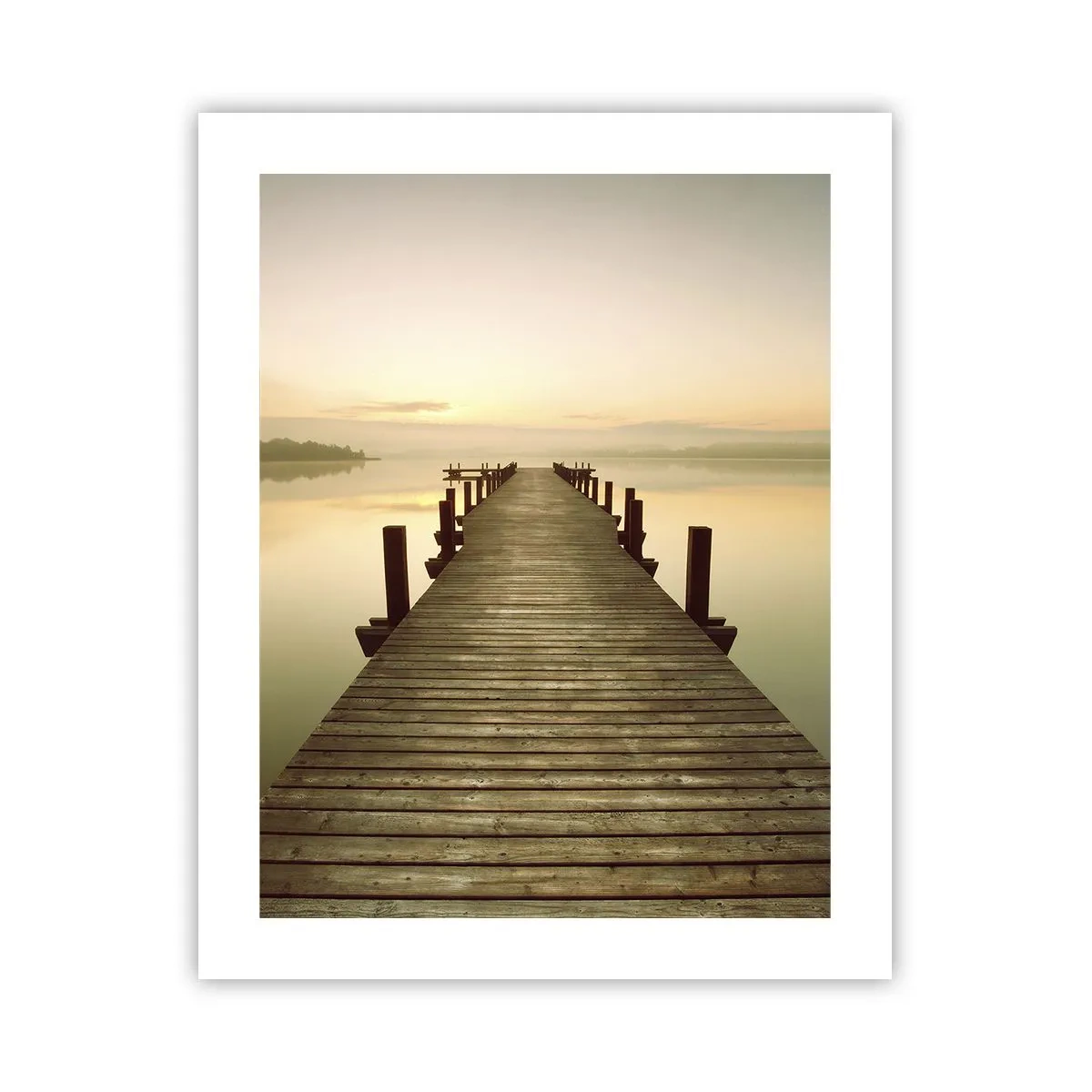 Plakat - Før daggry, daggry, lys - 40x50 cm