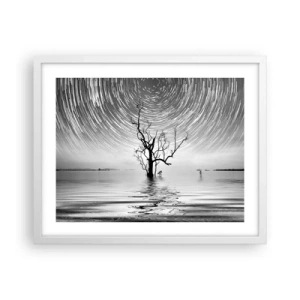 Plakat i hvid ramme - En natursymfoni - 50x40 cm