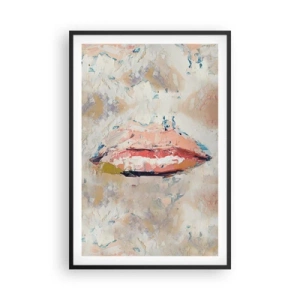 Plakat i sort ramme - Vækker sanserne - 61x91 cm