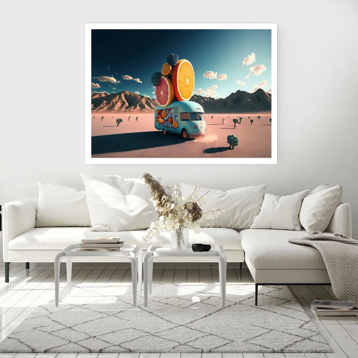 Plakat - En smag af ferie - 91x61 cm