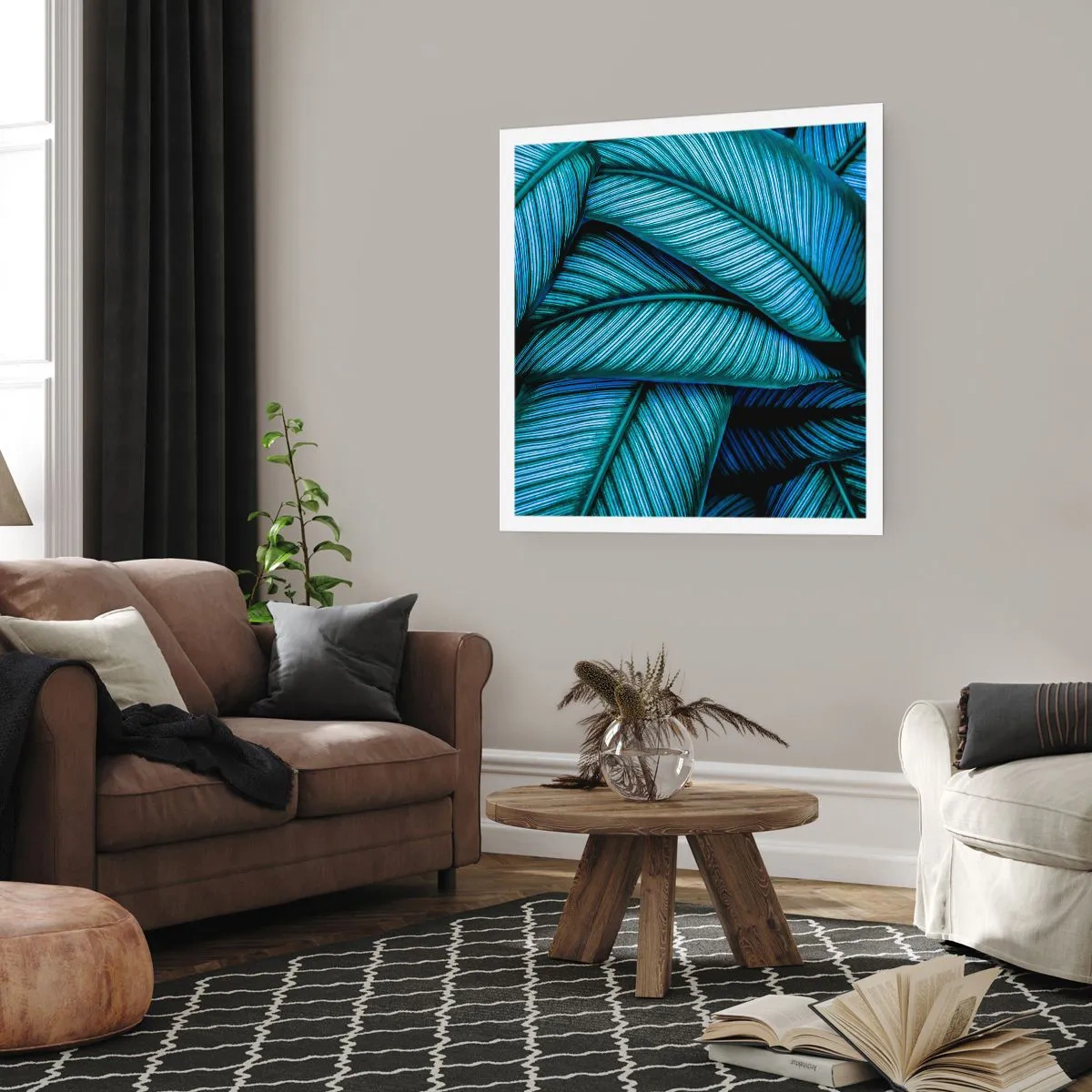 Plakat - Livslinjer - 40x40 cm