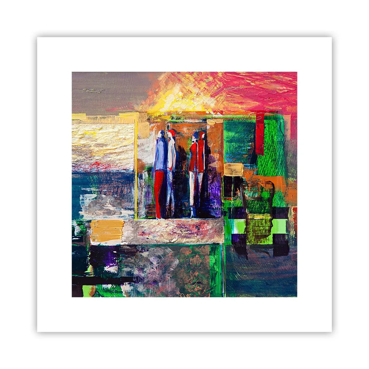 Plakat - Forhold og følelser - 30x30 cm