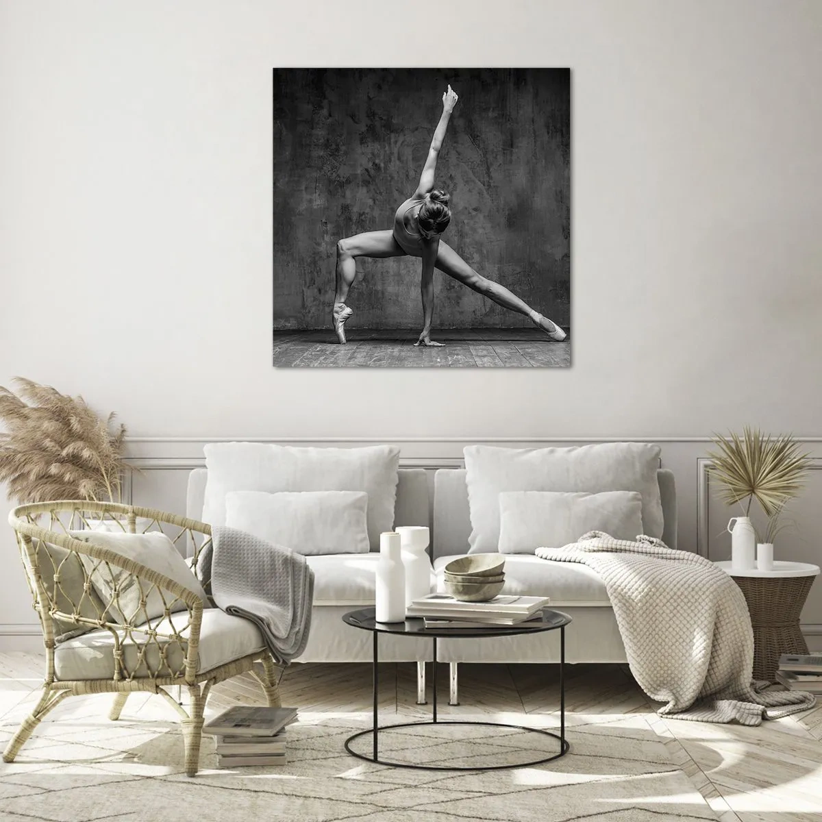 Billede på glas - Idealet om balance - 30x30 cm