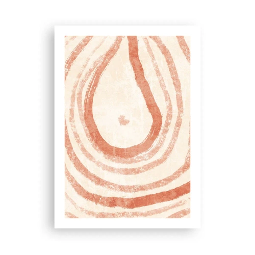 Plakat - Koralcirkler - komposition - 50x70 cm