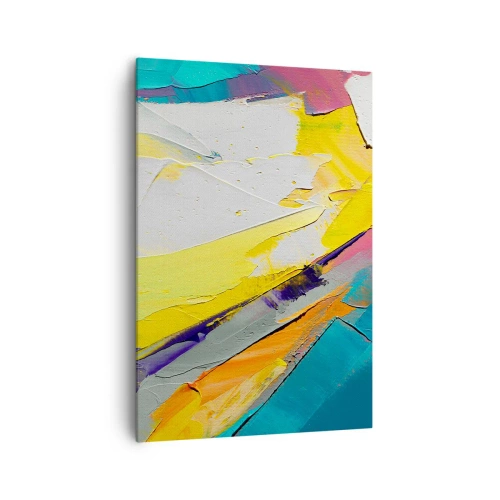 Lærredstryk - Billede på lærred - Lysets anatomi - 70x100 cm