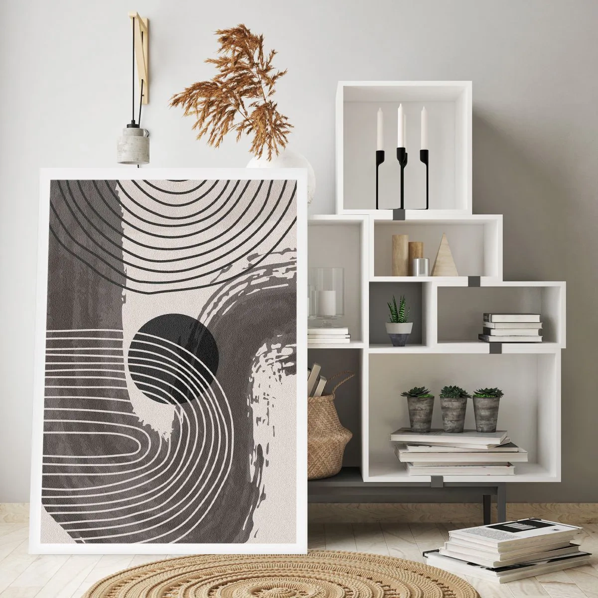 Plakat - Oval vinder - 30x40 cm