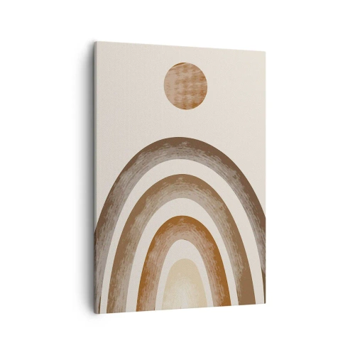 Lærredstryk - Billede på lærred - I en galakse langt, langt væk - 50x70 cm