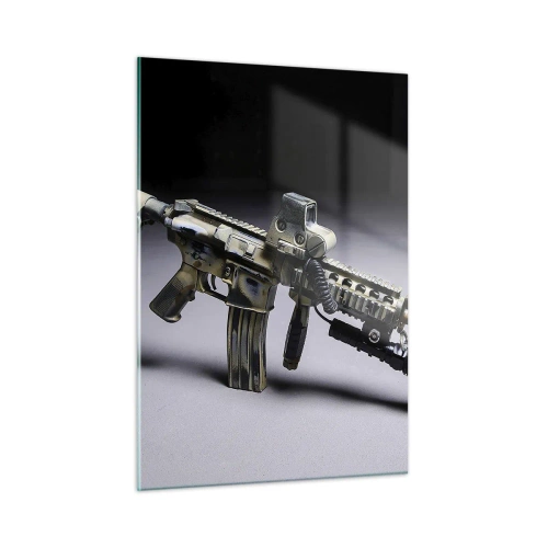 Billede på glas - Altid farlig - 50x70 cm