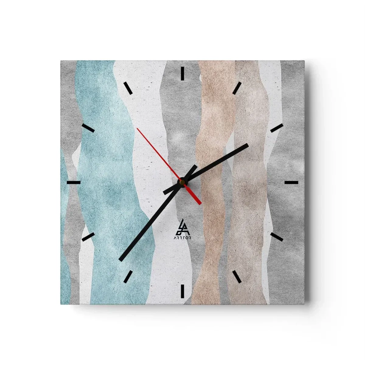 Vægur, Uret - En undersøgelse af intimitet - 40x40 cm