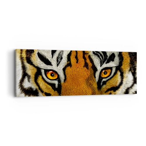 Lærredstryk - Billede på lærred - Truende og smuk - 90x30 cm