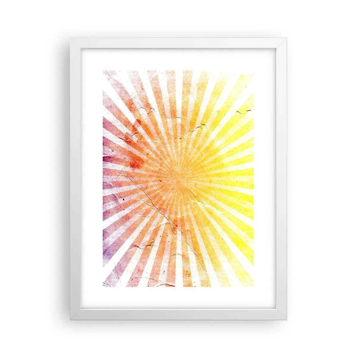 Plakat i hvid ramme - Opgange og nedgange - 30x40 cm