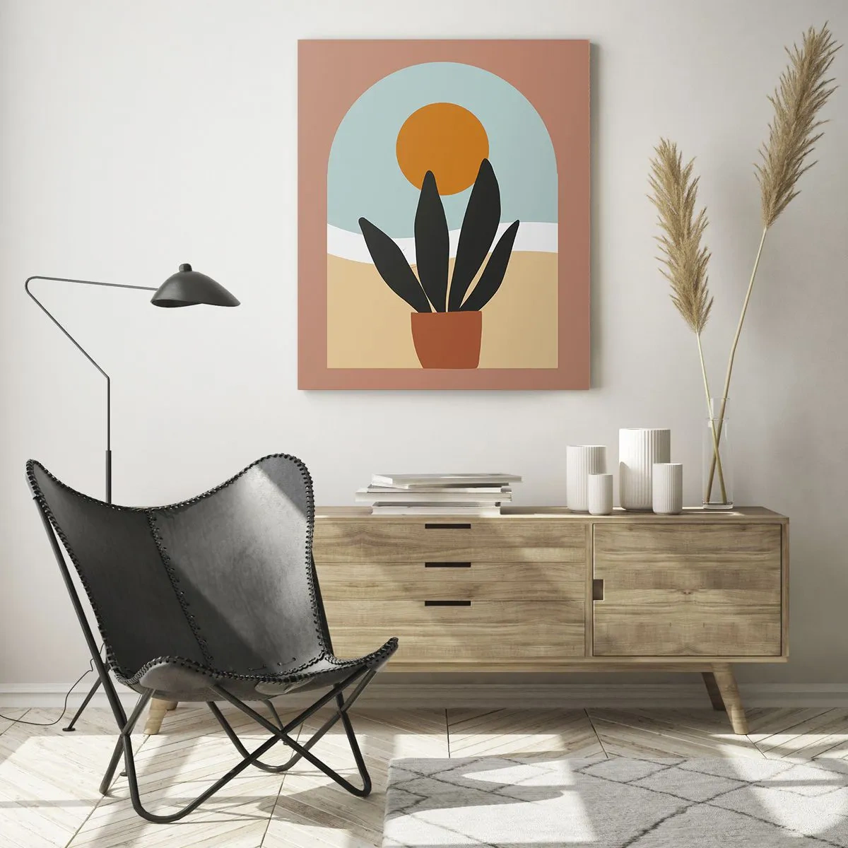 Billede på glas - Små glæder - 50x70 cm