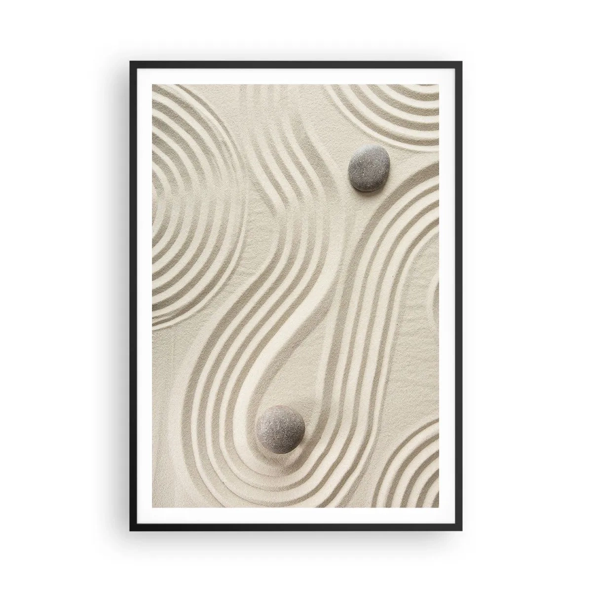 Plakat i sort ramme - Et strejf af varme - 70x100 cm