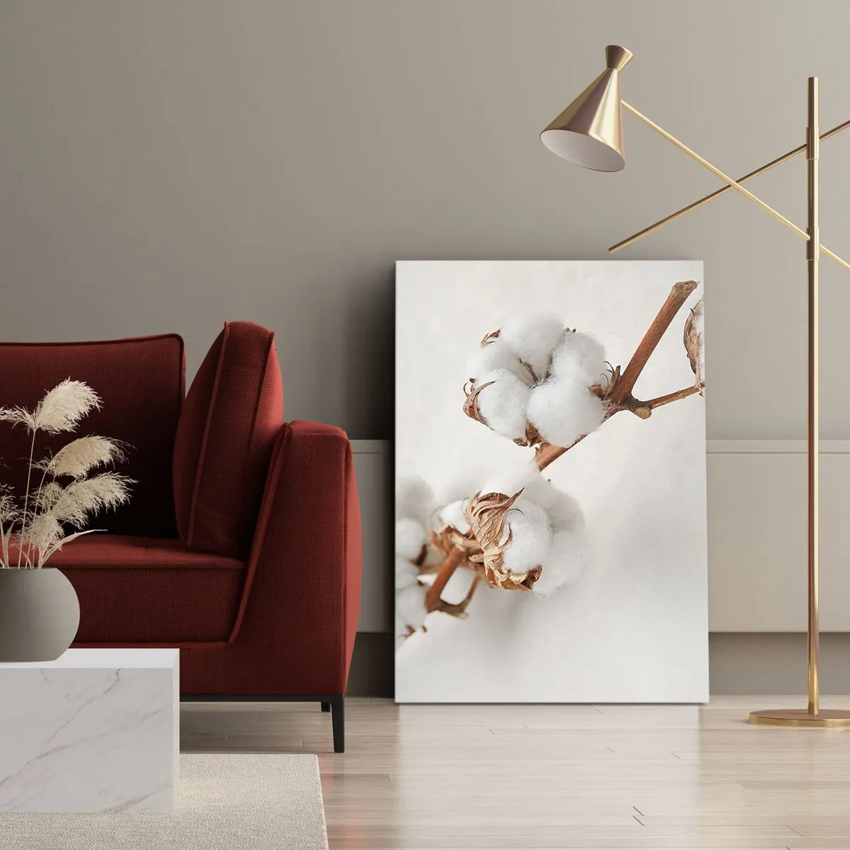 Lærredstryk - Billede på lærred - Bare kramme - 50x70 cm