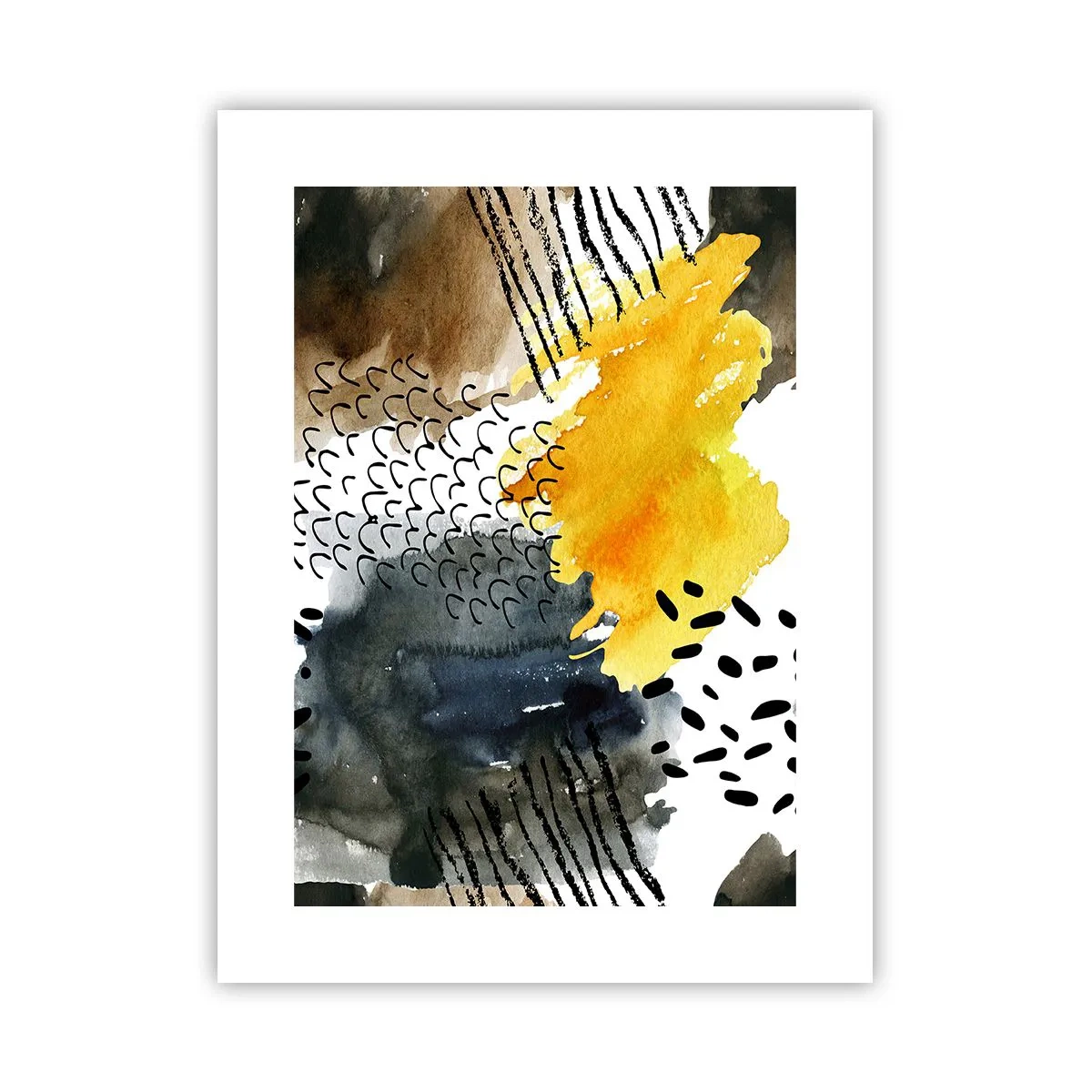 Plakat - Et møde mellem elementerne - 30x40 cm