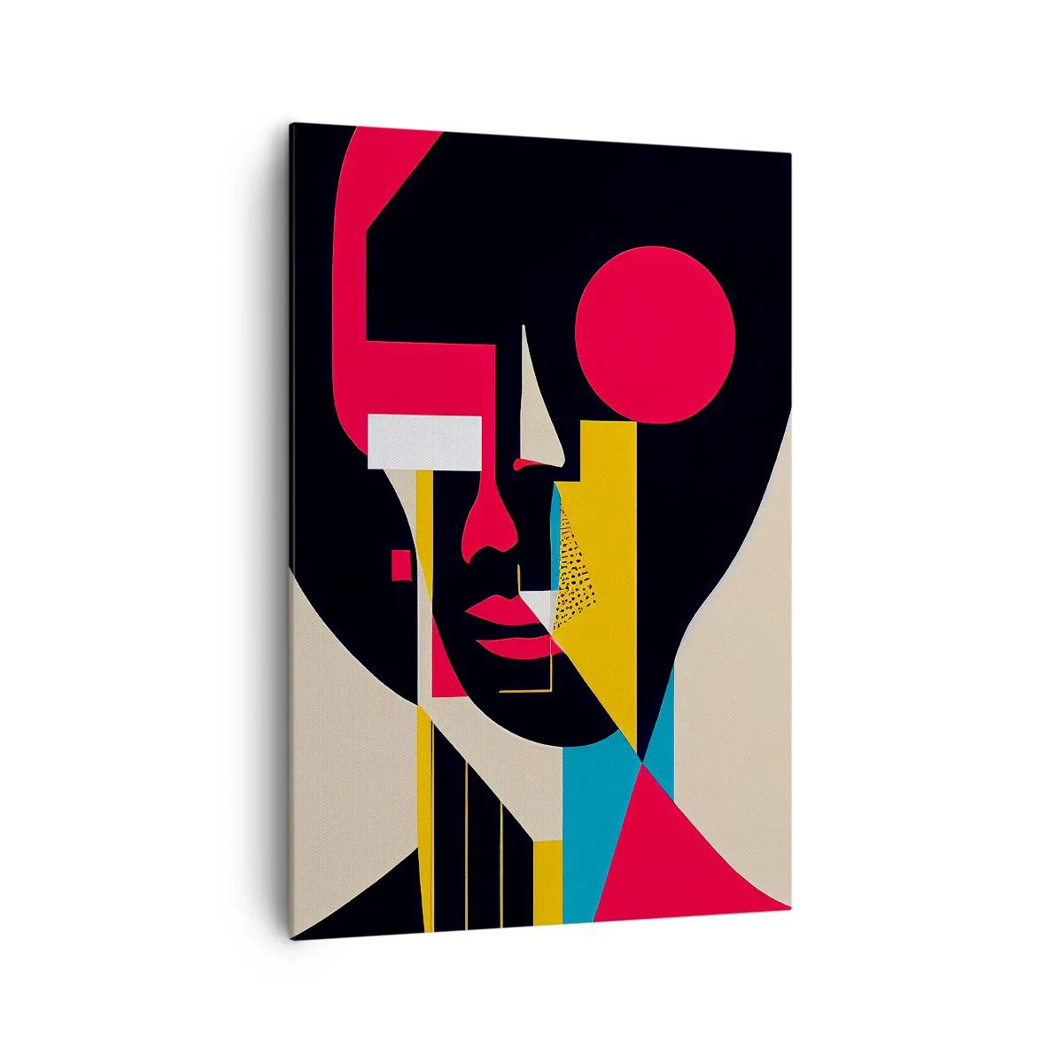 Lærredstryk - Billede på lærred - Hendes indre verden - 70x100 cm