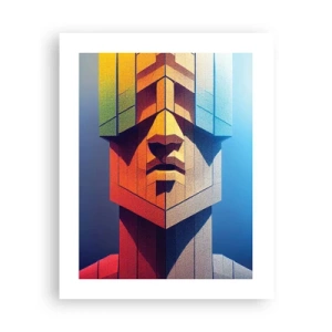 Plakat - En mand med principper - 40x50 cm