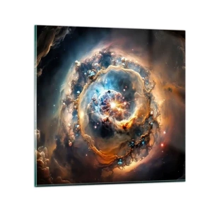 Billede på glas - Begyndelse - 30x30 cm