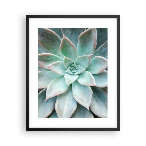 Plakat i sort ramme - Hjertet af ørkenen - 40x50 cm