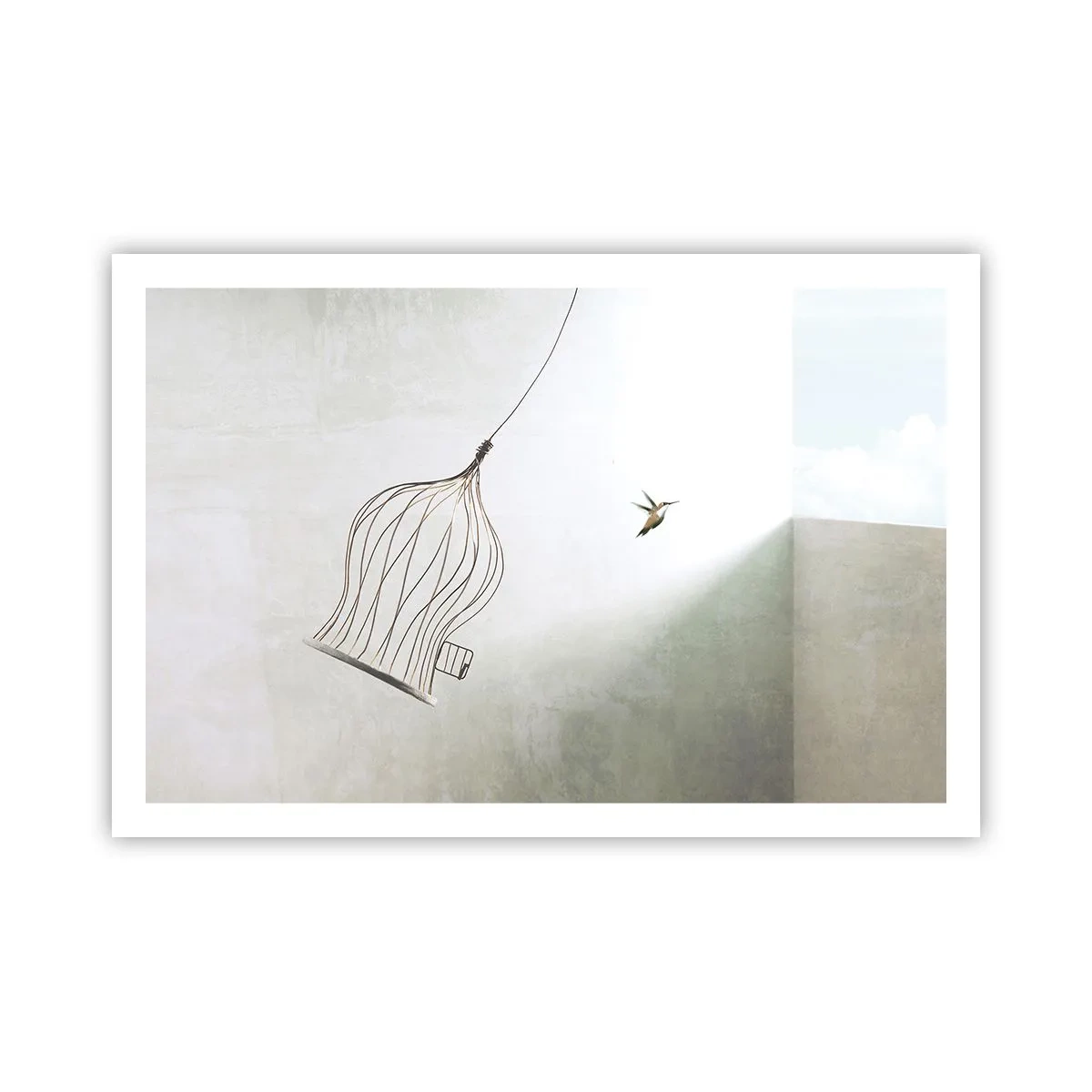 Plakat - I sit elementet - 91x61 cm