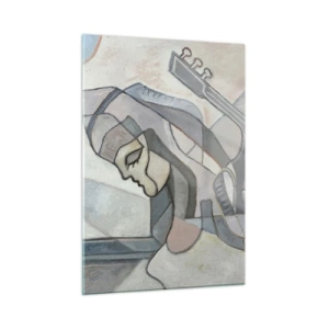 Billede på glas - I musikkens kraft - 50x70 cm