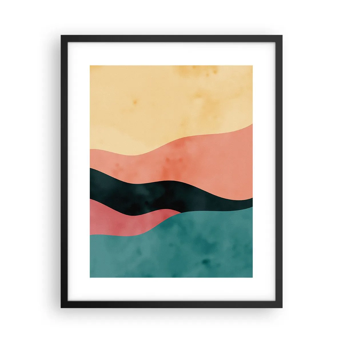 Plakat i sort ramme - Kompatibel manglende overholdelse - 40x50 cm