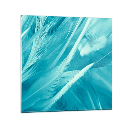 Billede på glas - At drukne i fluff - 60x60 cm