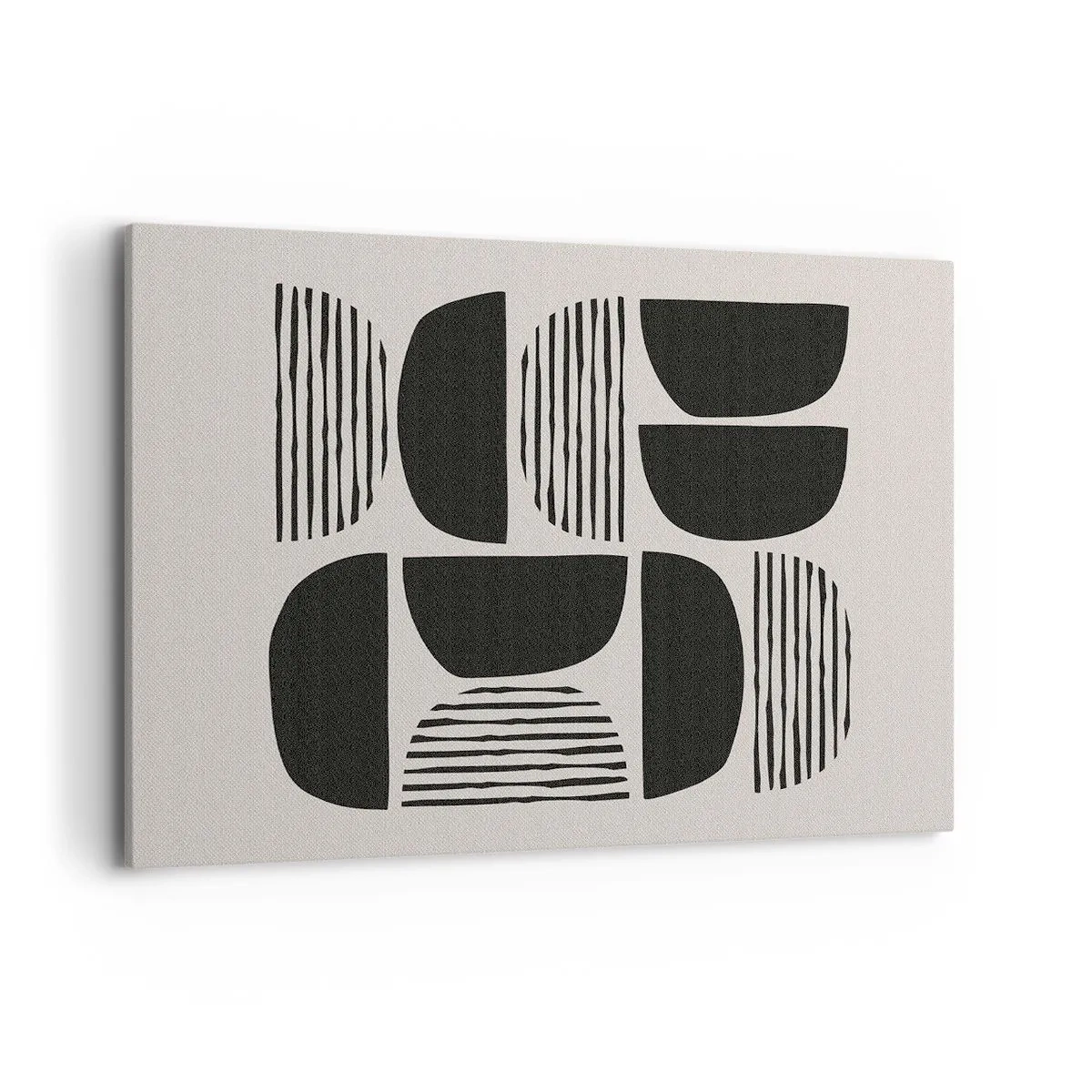 Lærredstryk - Billede på lærred - Halvhjertede arrangementer - 120x80 cm