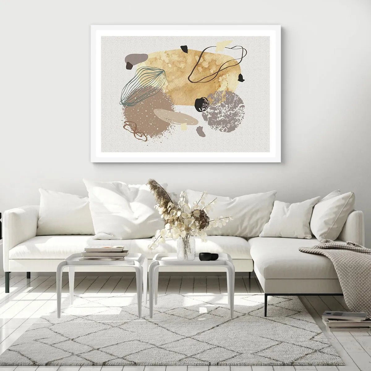 Plakat i hvid ramme - Anvendt plumkologi - 40x30 cm