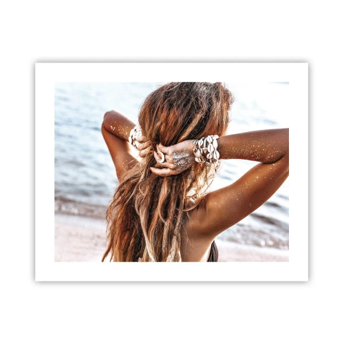 Plakat - Søster af vand og solskin - 50x40 cm